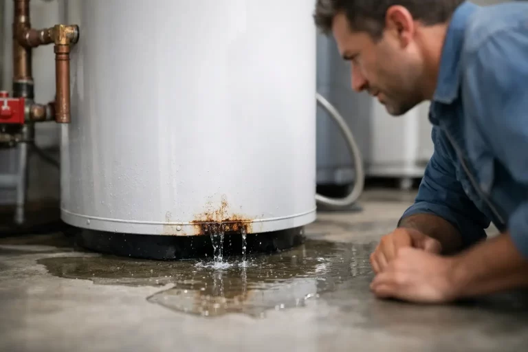 Hot Water Tank Leaking From Bottom? Act Fast